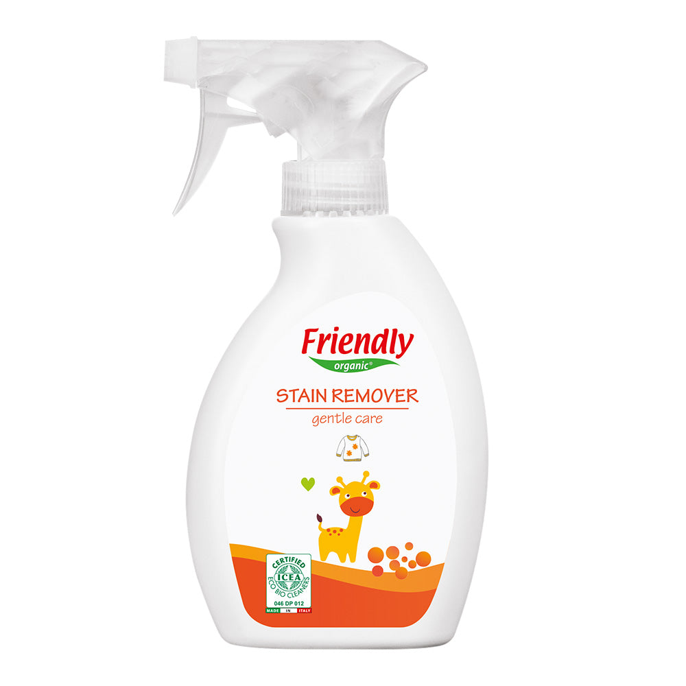 Friendly Organic Препарат за премахване на петна с органични масла и кислород, 250 мл.