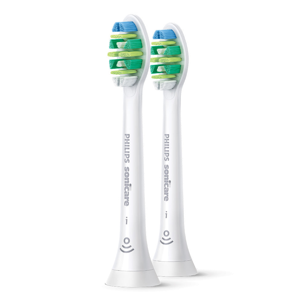2 броя Стандартна резервна глава i InterCare Philips Sonicare HX9002/10, бели