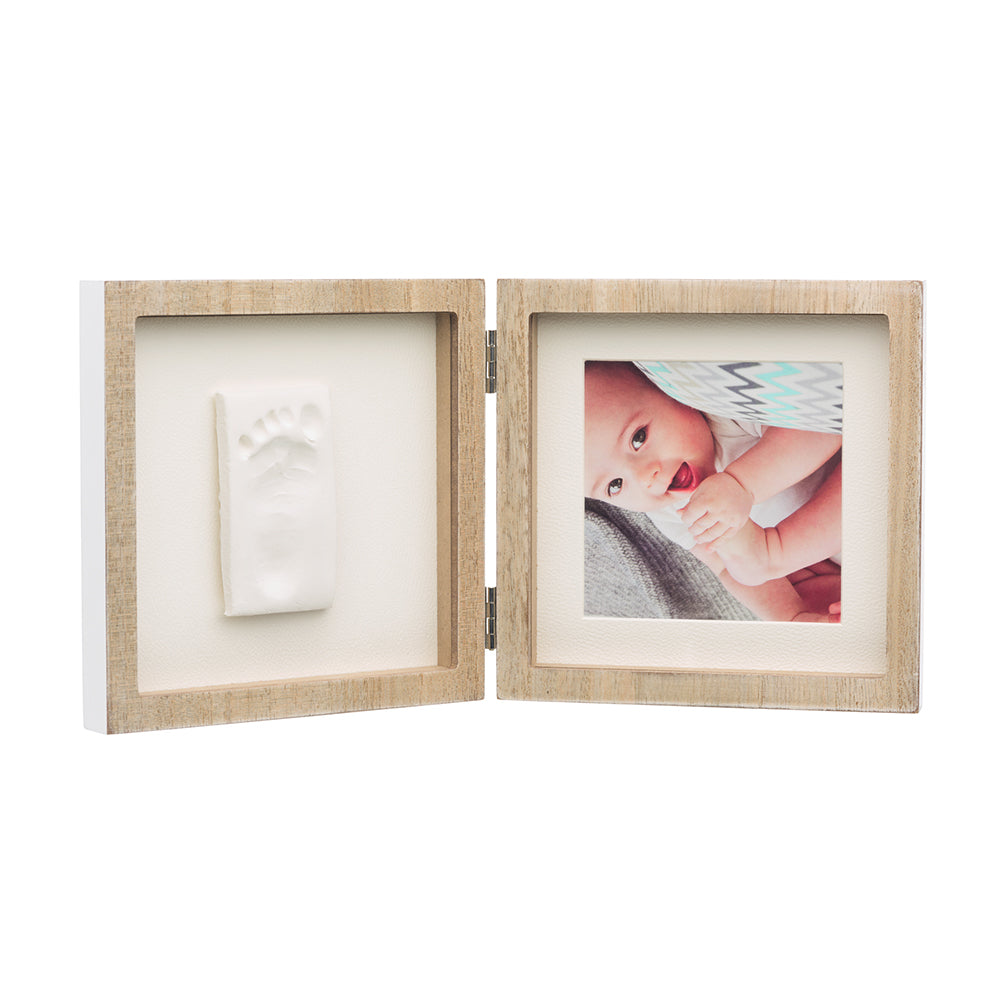 BABY ART Рамка за отпечатък и снимка My Baby Style, цвят дърво; бяло паспарту 3601098300