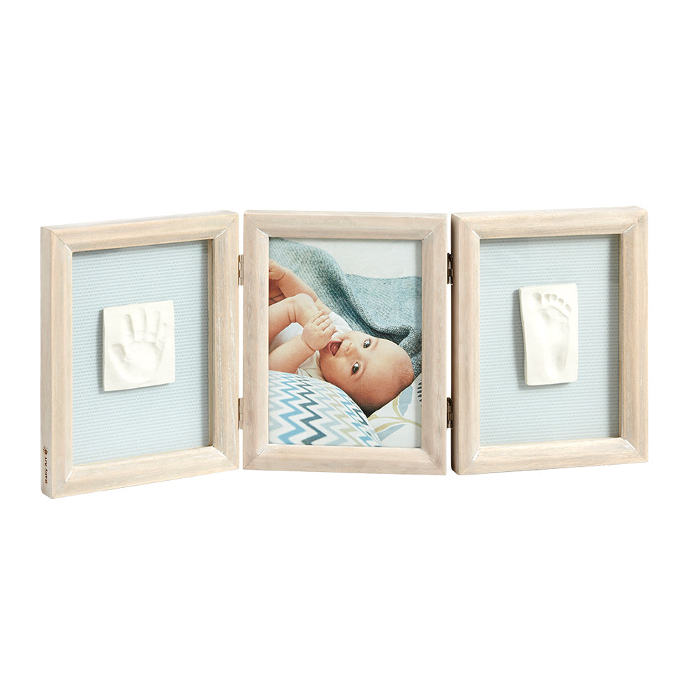 BABY ART Рамка за отпечатък за ръчичка и краче + снимка Classic Stormy 34120173