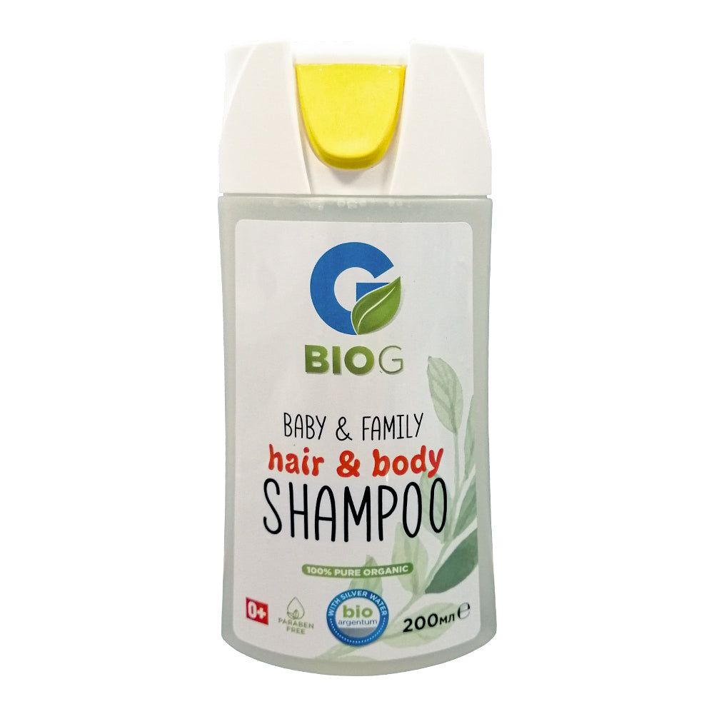 BIO G Бебешки шампоан за коса и тяло 200 мл. BG01969