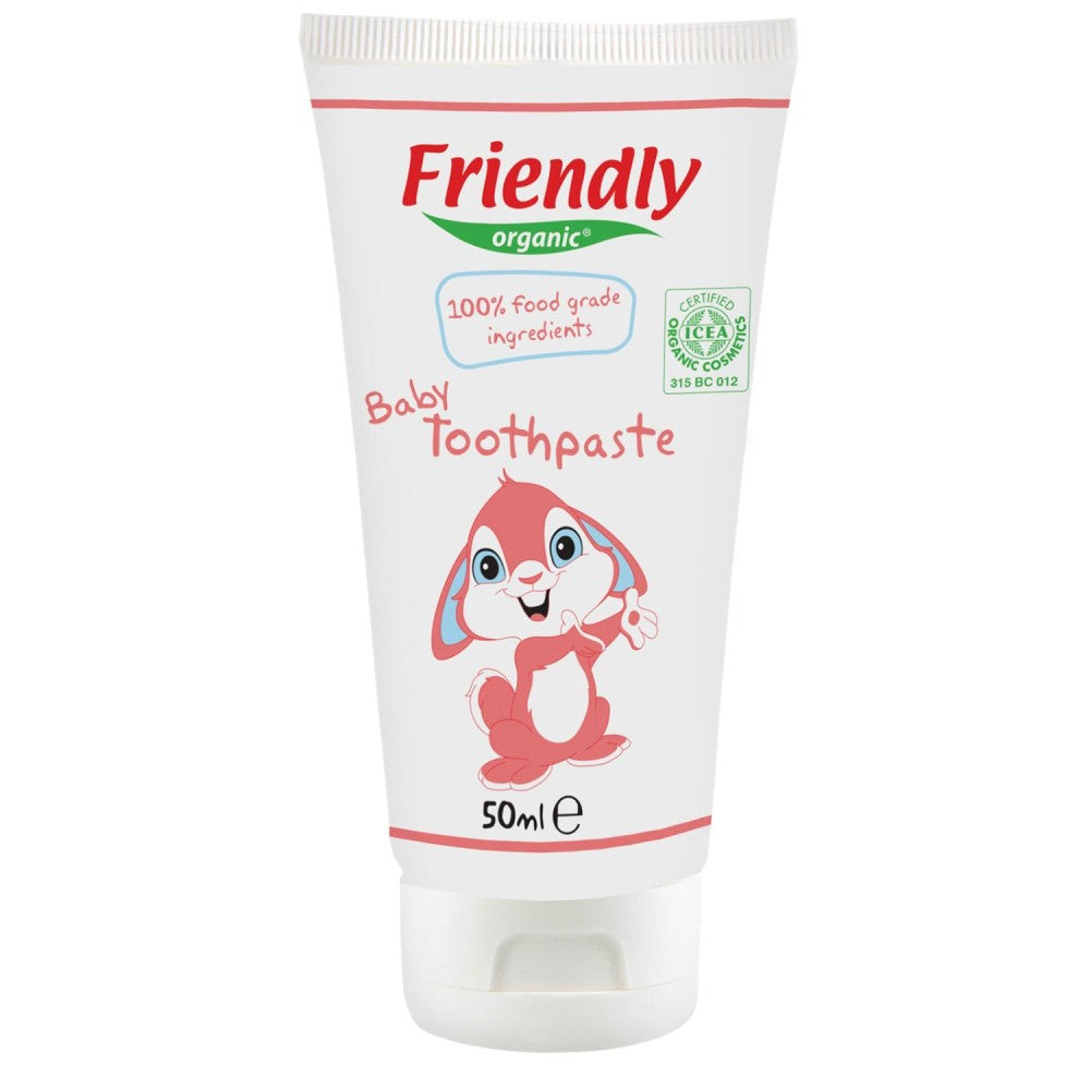 FRIENDLY ORGANIC Органична бебешка паста за зъби, 50 мл FR1727