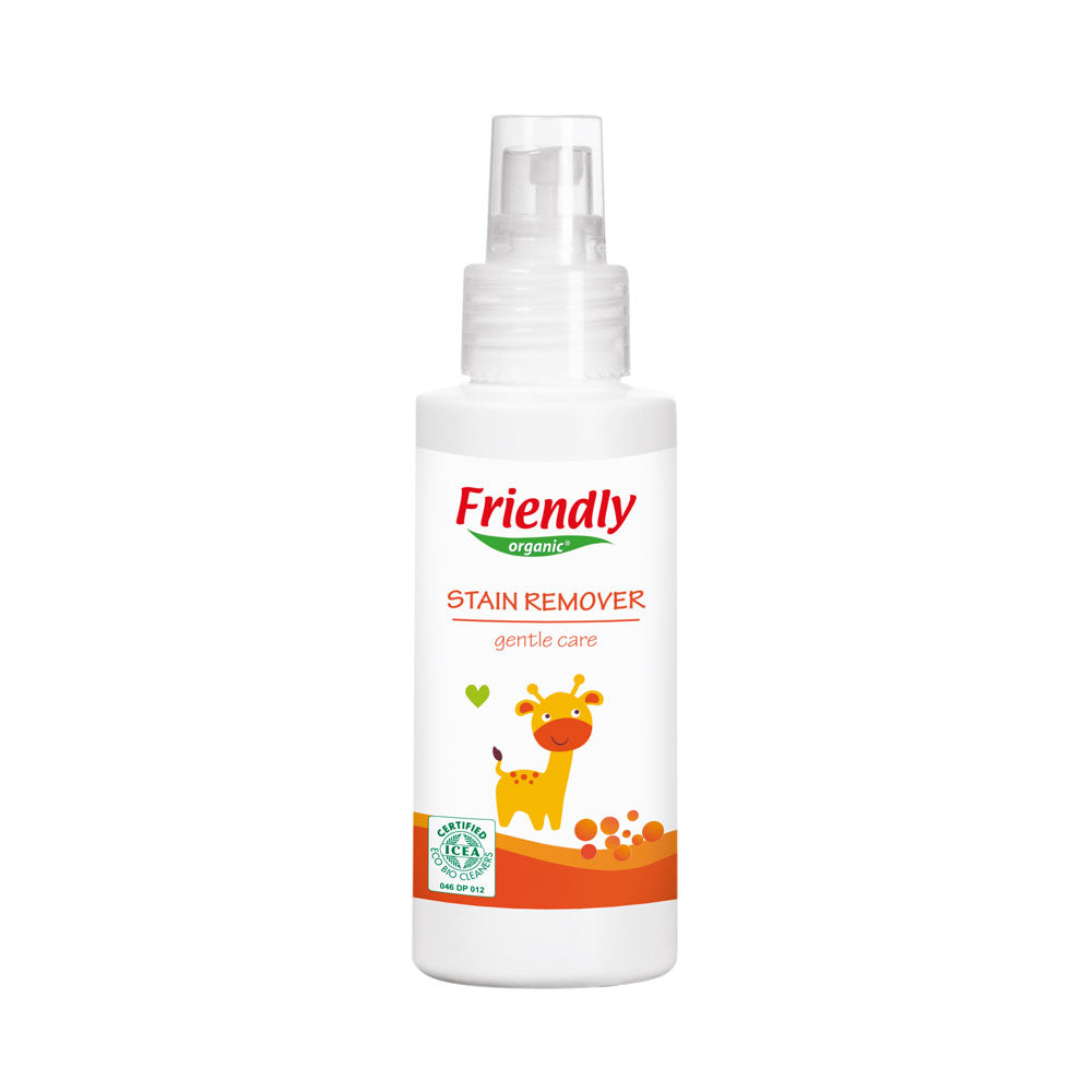 Friendly Organic Препарат за премахване на петна с органични масла и кислород, 100 мл.