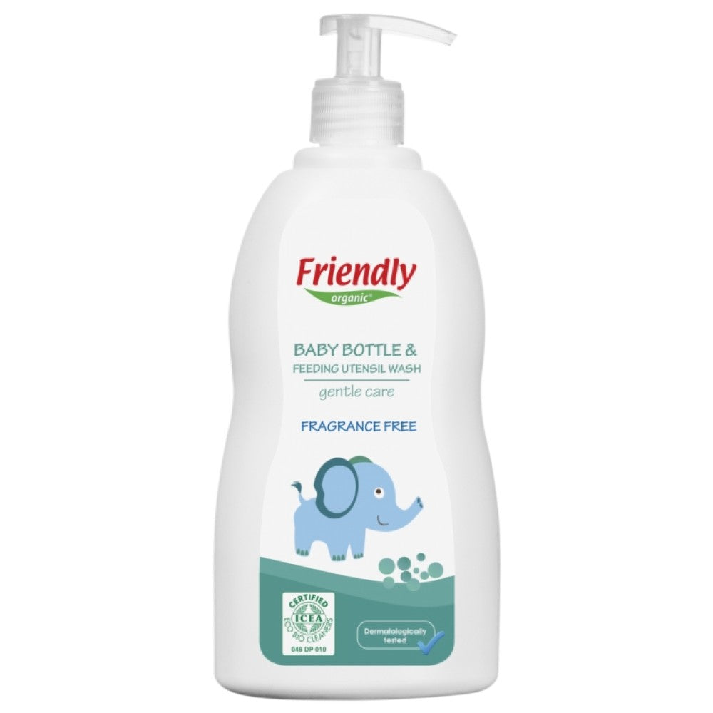 FRIENDLY ORGANIC Препарат за ръчно измиване на бебешки шишета и съдове, 300 мл. FR1796