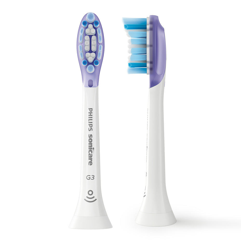 4 броя резервна глава G3 Premium Gum Care Philips Sonicare HX9054/17, бяла