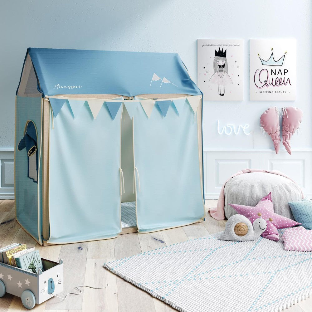 MICUNA Micussori Комплект текстил за TIPI House TX-1878 Camp - покрив+страници
