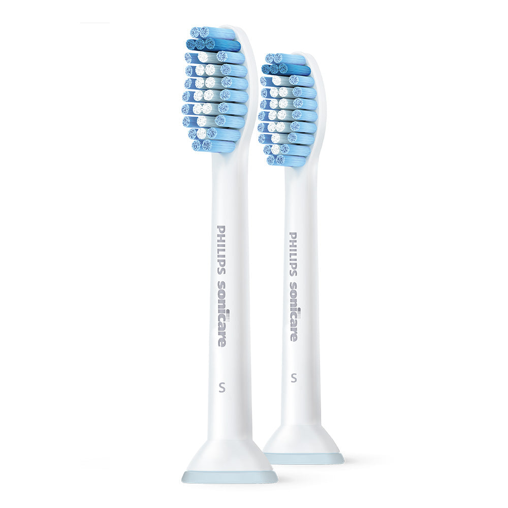 2 броя резервна глава S Sensitive Philips Sonicare HX6052/07, бяла